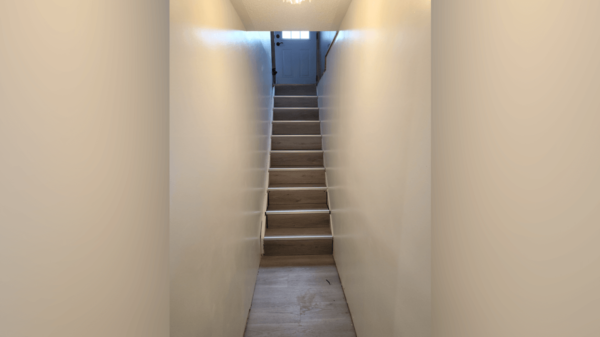 stairs in hallway